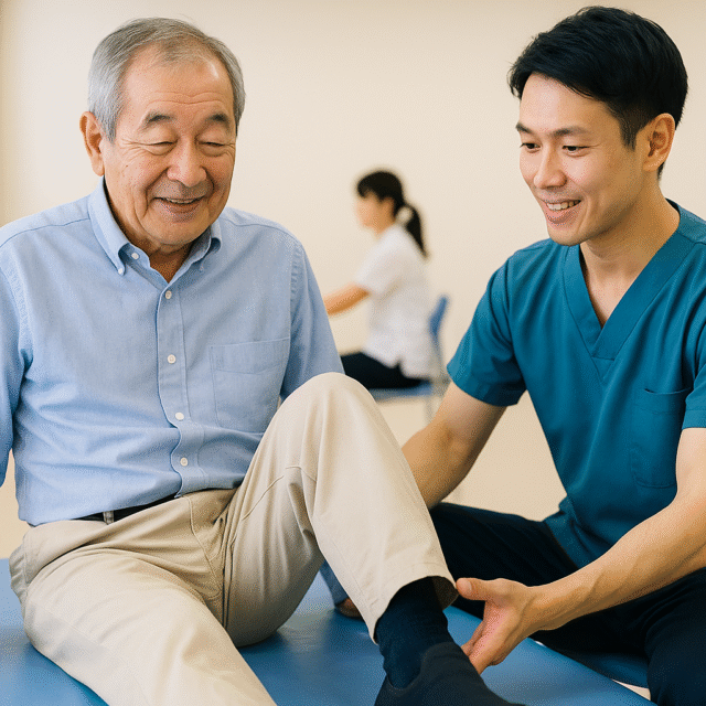 退院後の“伸び悩み”を突破するには保険＋自費のダブルリハビリが有効です